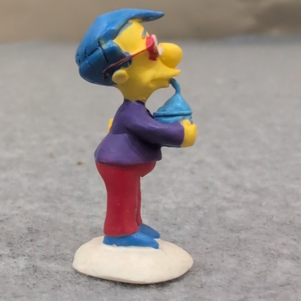 The Simpsons Hawthorne Village Milhouse Van Houten Squishee Figurine 2004 91818E - Picture 2 of 4